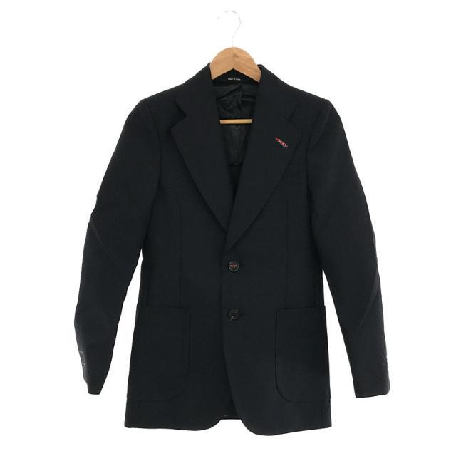 その他【新品】  Maison Margiela / メゾンマルジェラ | 2021AW | Wool Canvas Blazer ステッチワーク シングルブレスト 2B テーラード ジャケット ブレザー | 36 | ネイビー | レディース