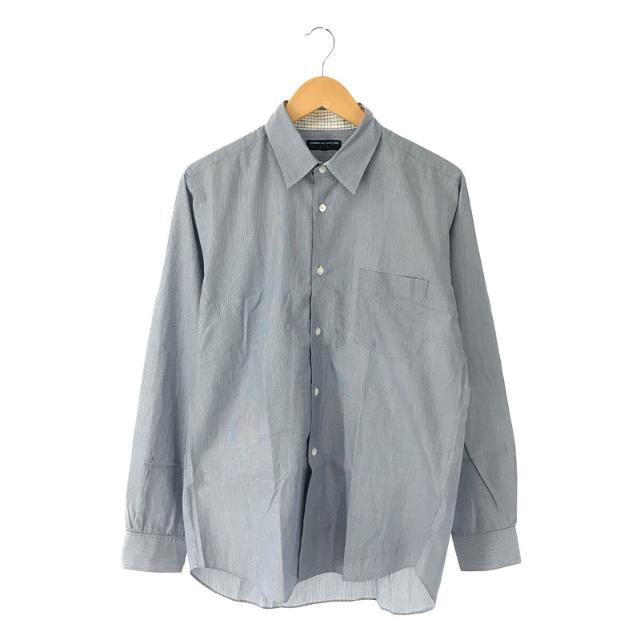 COMME des GARCONS HOMME / コムデギャルソンオム | AD2010 2011SS | ピンストライプ 長袖シャツ | M | ネイビー | メンズ | フリマアプリ ラクマ