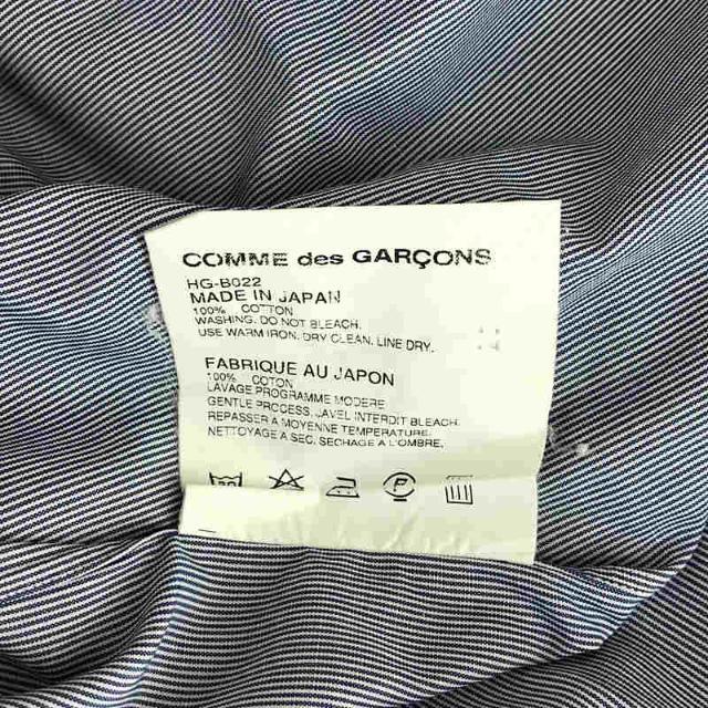 COMME des GARCONS HOMME / コムデギャルソンオム | AD2010 2011SS | ピンストライプ 長袖シャツ | M | ネイビー | メンズ