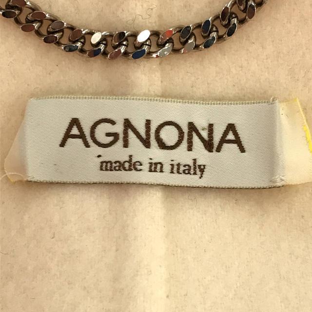 AGNONA / アニオナ | カシミヤ シングル ジャケット | 42 | オフホワイト | レディース