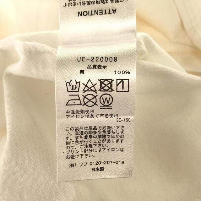 【新品】  uniform experiment / ユニフォームエクスペリメント | 2022SS | FRAGMENT : DONDI WHITE / S/S TEE Tシャツ | 4 | ホワイト | メンズ 6