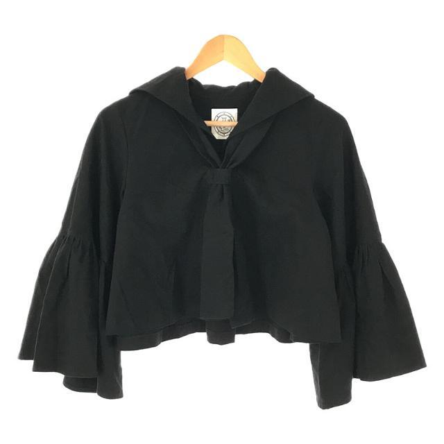 レディースmadder madder / マダマダ | 2020AW | “himawari” sailor collar blouse セーラーカラー ブラウス | F | ブラック | レディース