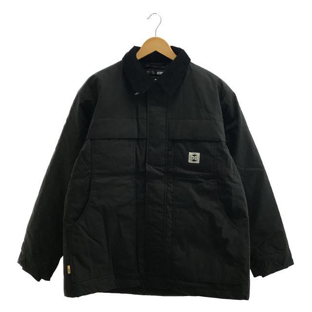 【美品】  NEIGHBOR HOOD / ネイバーフッド | 2021AW | × GRIP SWANY NH . ODE / CE-JKT ODE バックロゴ カバーオール グリップスワニー | L | ブラック | メンズ外ポケット4内ポケット2裏地