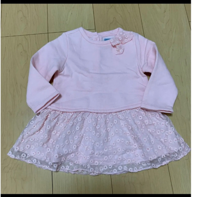 babyGAP(ベビーギャップ)のワンピース　　　　９０cm キッズ/ベビー/マタニティのキッズ服女の子用(90cm~)(ワンピース)の商品写真