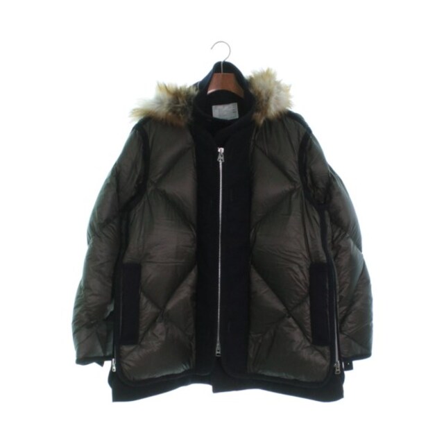 sacai(サカイ)のsacai サカイ ダウンコート 1(S位) グレー系 【古着】【中古】 メンズのジャケット/アウター(その他)の商品写真