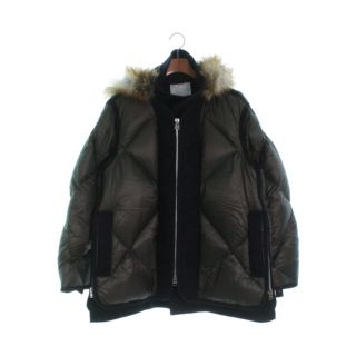 サカイ(sacai)のsacai サカイ ダウンコート 1(S位) グレー系 【古着】【中古】(その他)