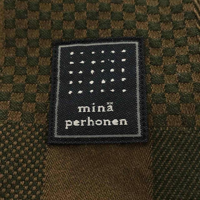 mina perhonen(ミナペルホネン)の【新品】  mina perhonen / ミナペルホネン | toast bag forest parade オーダーメイド レース刺繍 トースト バッグ フォレストパレード | カーキ | レディース レディースのバッグ(トートバッグ)の商品写真