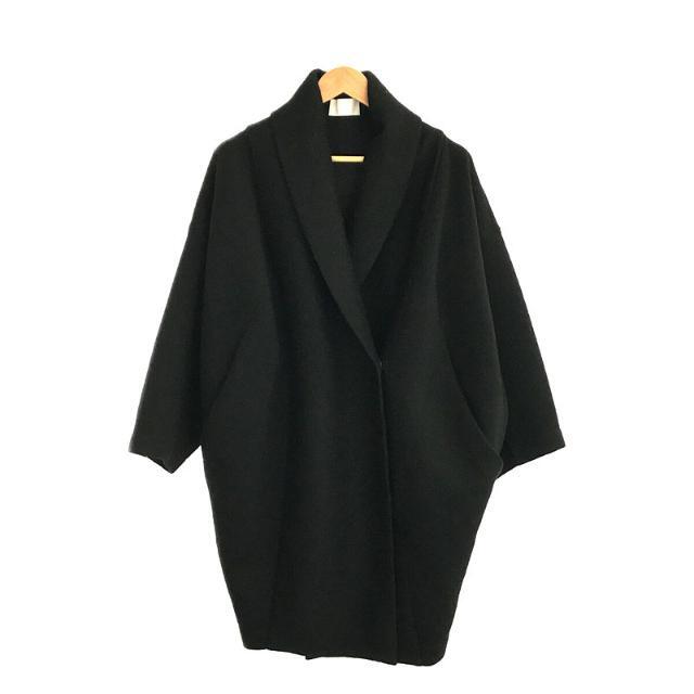 REALITY STUDIO / リアリティスタジオ | L'Appartement取扱 WOOL COCOON VOLUME COAT コクーン ボリューム コート | M-L | ブラック | レディースジャケット/アウター