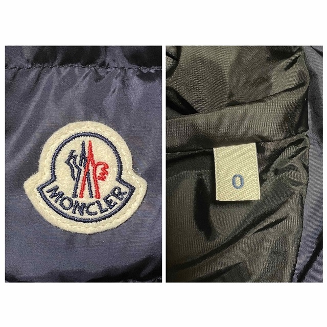 【未使用正規品】モンクレール MONCLER タレヴTALEVサイズ0ネイビー
