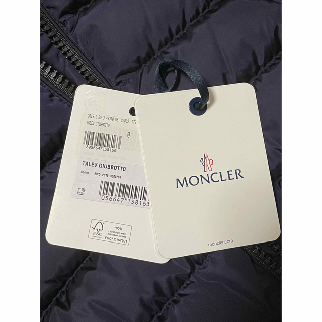 【未使用正規品】モンクレール MONCLER タレヴTALEVサイズ0ネイビー