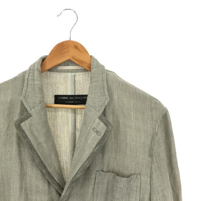 COMME des GARCONS HOMME PLUS / コムデギャルソンオムプリュス | AD1995 | 90s ウール シングルブレスト 3B ジャケット | S | グレー | メンズ