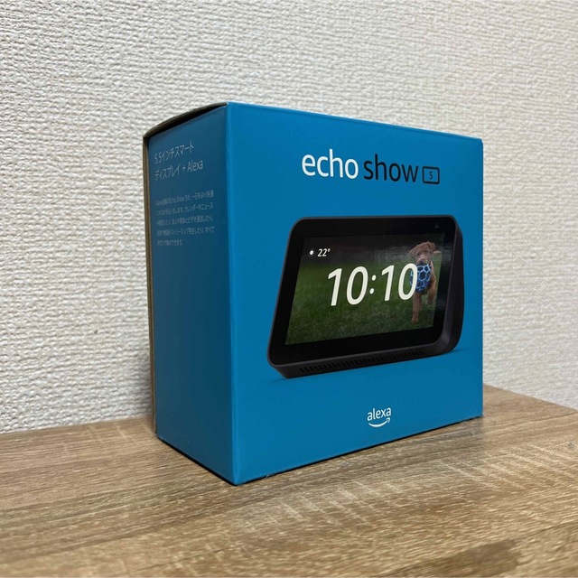 ECHO(エコー)のEcho Show 5 (エコーショー5) 第2世代 スマートディスプレイ 黒 スマホ/家電/カメラのPC/タブレット(ディスプレイ)の商品写真