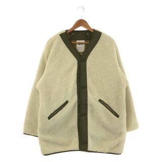 アルファインダストリーズ(ALPHA INDUSTRIES)の【美品】  alpha industries / アルファ インダストリーズ | 2021AW | リバーシブル ボア キルト ライナーコート | L | ホワイト/セージグリーン | メンズ(その他)