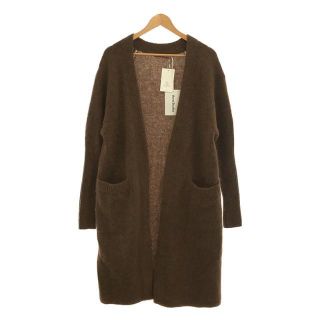 アクネストゥディオズ(Acne Studios)の【新品】  Acne Studios / アクネ ストゥディオズ | 28RAYA MOHAIR CARDIGAN モヘヤ ロングカーディガン | XS | ブラウン | レディース(カーディガン)