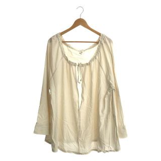 ロク(6 (ROKU))の6(ROKU) / ロク | 2022SS | COTTON GAUZE VOLUME SHIRT | ホワイト | レディース(シャツ/ブラウス(長袖/七分))