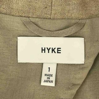 HYKE - 【美品】 HYKE / ハイク | 2022SS | LINEN BLAZER リネン