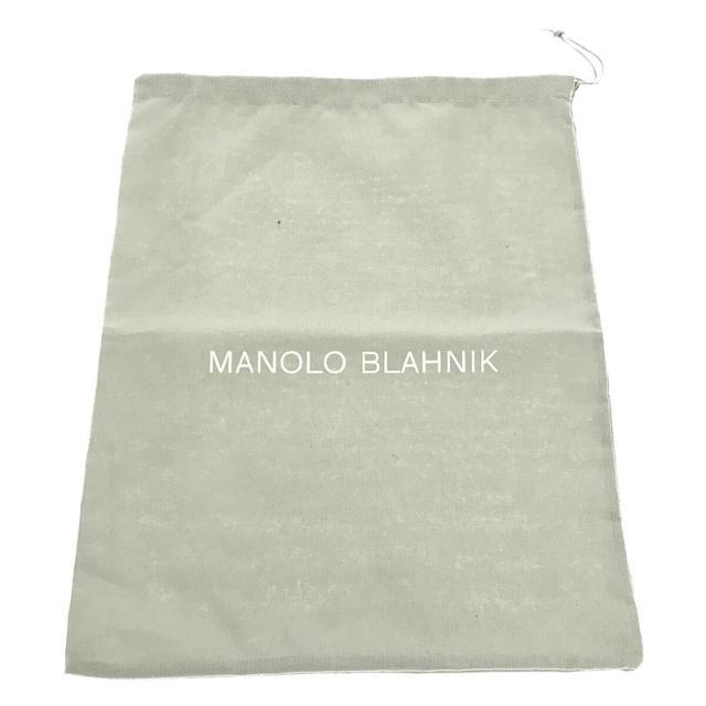 【新品】 MANOLO BLAHNIK / マノロブラニク | KIETTA キエッタ スウェード ポインテッドパンプス | 36.5
