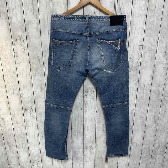 TAVERNITI SO JEANS ダメージリペア加工ストレッチデニム！日本製