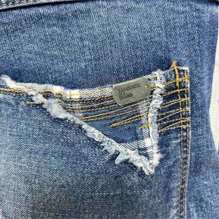 TAVERNITI SO JEANS　スウェットデニム　ダメージ加工　カモフラ