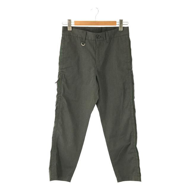 uniform experiment(ユニフォームエクスペリメント)の【新品】  uniform experiment / ユニフォームエクスペリメント | 2022SS | SIDE COLOR TAPERED PANTS サイドカラー テーパードパンツ | 1 | グレー | メンズ メンズのパンツ(その他)の商品写真