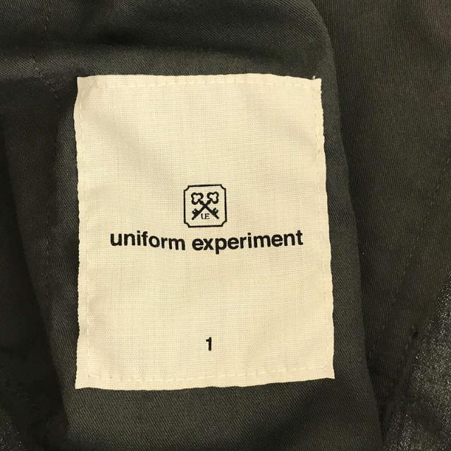 uniform experiment(ユニフォームエクスペリメント)の【新品】  uniform experiment / ユニフォームエクスペリメント | 2022SS | SIDE COLOR TAPERED PANTS サイドカラー テーパードパンツ | 1 | グレー | メンズ メンズのパンツ(その他)の商品写真