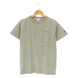 チャンピオン(Champion)の【新品】  CHAMPION / チャンピオン | 2022SS | ティーテンイレブン ショートスリーブポケットTシャツ MADE IN USA  | S | オックスフォードグレー | メンズ(Tシャツ/カットソー(半袖/袖なし))