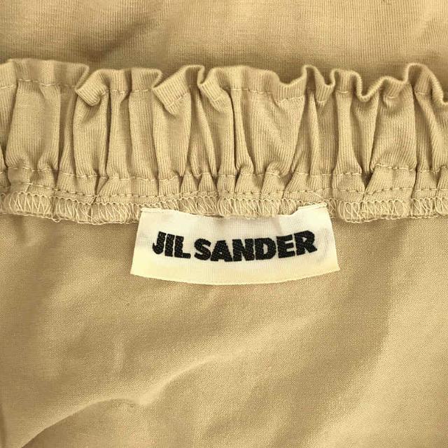 Jil Sander(ジルサンダー)のJIL SANDER / ジルサンダー | ギャザー ノースリーブTシャツ  | M | ベージュ | レディース レディースのトップス(シャツ/ブラウス(半袖/袖なし))の商品写真