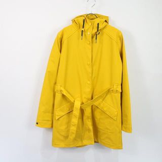 ヘリーハンセン(HELLY HANSEN)のHelly Hansen / ヘリーハンセン | ベルテッドフードレインコート | M | イエロー | レディース(その他)