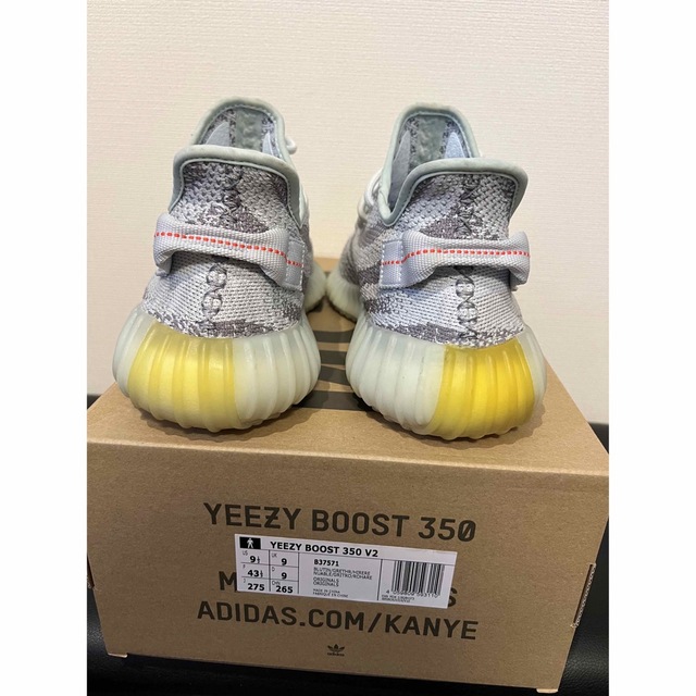 YEEZY BOOST 350 V2 BLUE TINT 27.5cm メンズの靴/シューズ(スニーカー)の商品写真