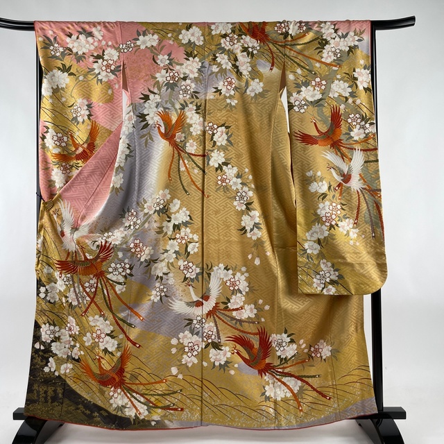 振袖 名品 身丈164cm 裄丈67cm 正絹 【中古】 | フリマアプリ ラクマ