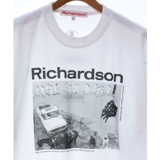 Richardson リチャードソン Tシャツ サイズ:L ワンポイント バックロゴ プリント クルーネック 半袖 Tシャツ RIM-11150-A ブラック 黒 アメリカ製 トップス カットソー ブランド【メンズ】