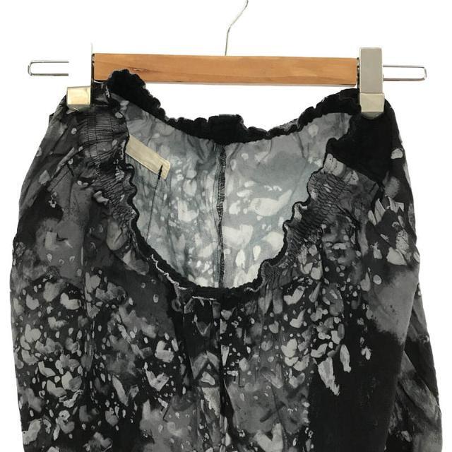 PORTER CLASSIC / ポータークラシック | HEART ALOHA PANTS ハート アロハ パンツ | M | ブラック | メンズ
