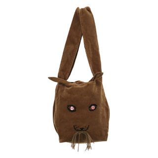 ミナペルホネン(mina perhonen)の【新品】  mina perhonen / ミナペルホネン | usa bag ウサバッグ トートバッグ | F | ブラウン | レディース(トートバッグ)