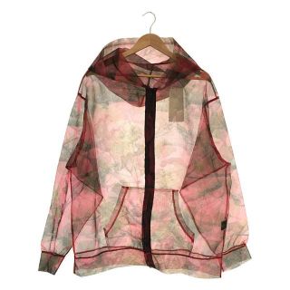 アンユーズド(UNUSED)の【新品】  UNUSED / アンユーズド | 2020 | ZIP UP PARKA メッシュ ジップアップパーカー | 4 | レッド | メンズ(その他)