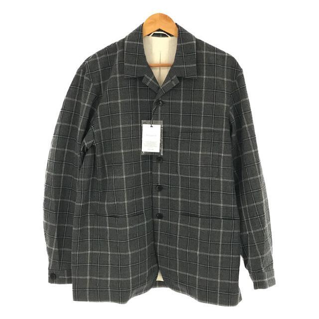 【新品】  Phlannel / フランネル | 2022SS | Summer Twist Wool French Hunting Jacket サマー ツイスト ウール フレンチ ハンティング ジャケット | 3 | Check | メンズジャケット/アウター