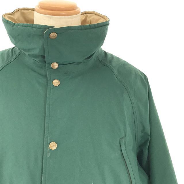 LLBEAN メンズL パーカー　エルエルビーン　ロゴ　ワンポイント　緑色