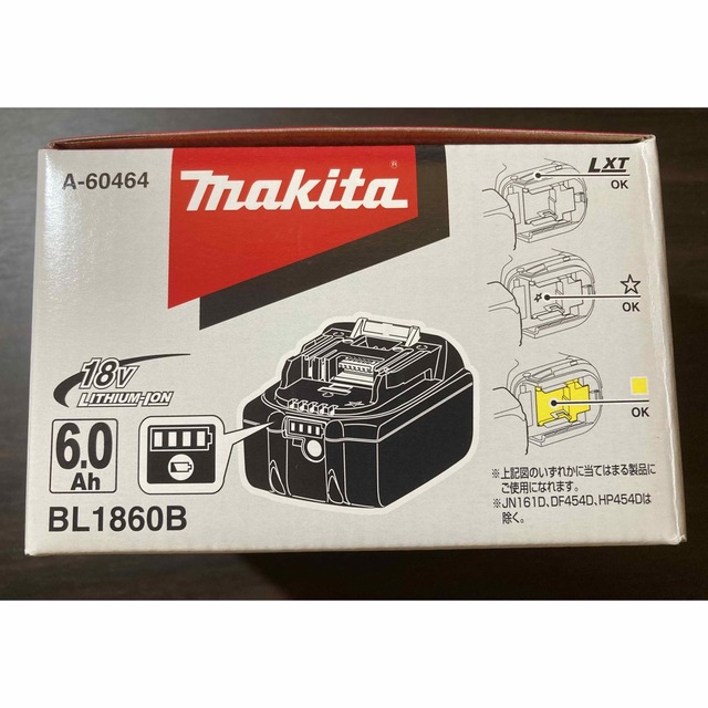 最安値で 5個セット 新品 マキタ BL1860B 18v 6.0Ah makita