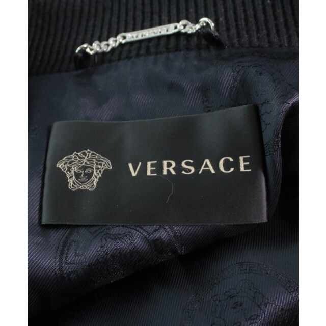 VERSACE - VERSACE ヴェルサーチ ブルゾン（その他） 52(XXL位) 紺x青x