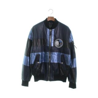 ヴェルサーチ(VERSACE)のVERSACE ヴェルサーチ ブルゾン（その他） 52(XXL位) 紺x青x黒 【古着】【中古】(その他)