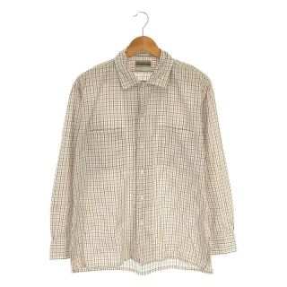 インディヴィジュアライズドシャツ(INDIVIDUALIZED SHIRTS)のINDIVIDUALIZED SHIRTS / インディビジュアライズドシャツ | MOJITO USA製 チェック BB ボタンダウン シャツ | L | ホワイト | メンズ(Tシャツ/カットソー(七分/長袖))