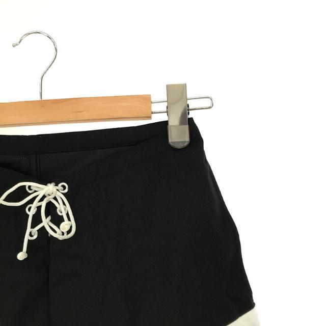 【新品】 NALUTO TRUNKS / ナルトトランクス | PICASO BORDER WALK SHORTS ピカソボーダー ショーツ ハーフパンツ | 28 | ブラック/ホワイト | メンズ