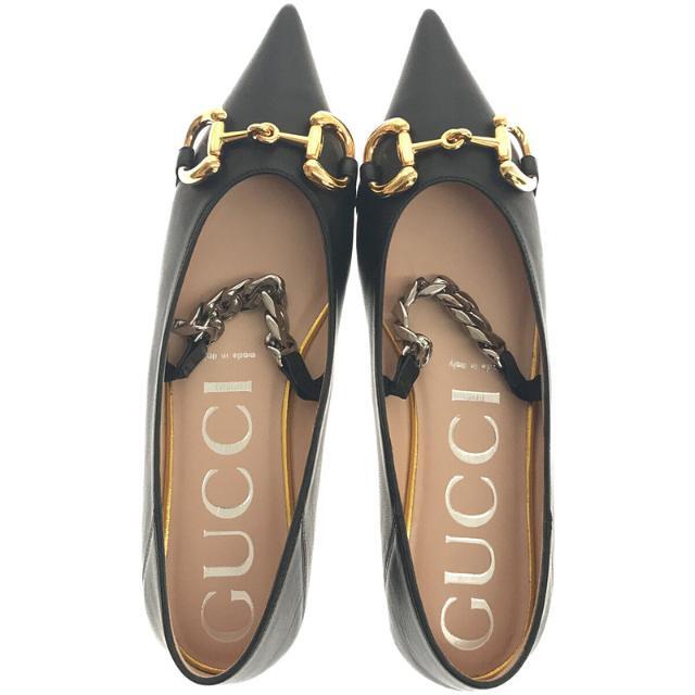 Gucci - 【新品】 GUCCI / グッチ | leather ballet flat with