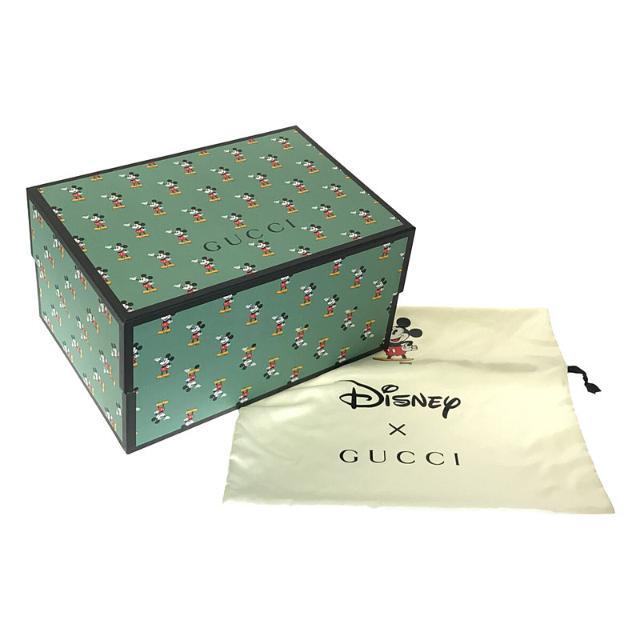 【美品】 GUCCI / グッチ | 2020SS | × DISNEY ディズニー ミッキー コラボ 602691 GGスプリーム ロゴ 巾着  ショルダー バケット バッグ 箱・保存袋有 | ベージュ | レディース