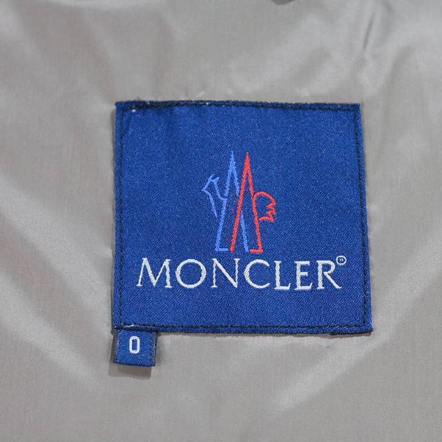 MONCLER(モンクレール)のMONCLER / モンクレール | 青タグ ジップアップダウンジャケット | 0 | カーキ | レディース レディースのジャケット/アウター(その他)の商品写真