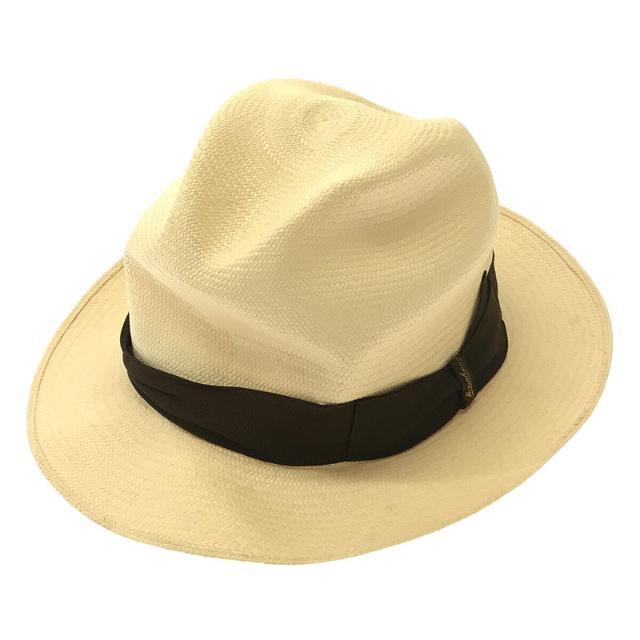 【新品】 Borsalino / ボルサリーノ | イタリア製 天然草 パナマハット 麦わら帽子 beige | 58 | ベージュ/ブラウン | メンズ | フリマアプリ ラクマ