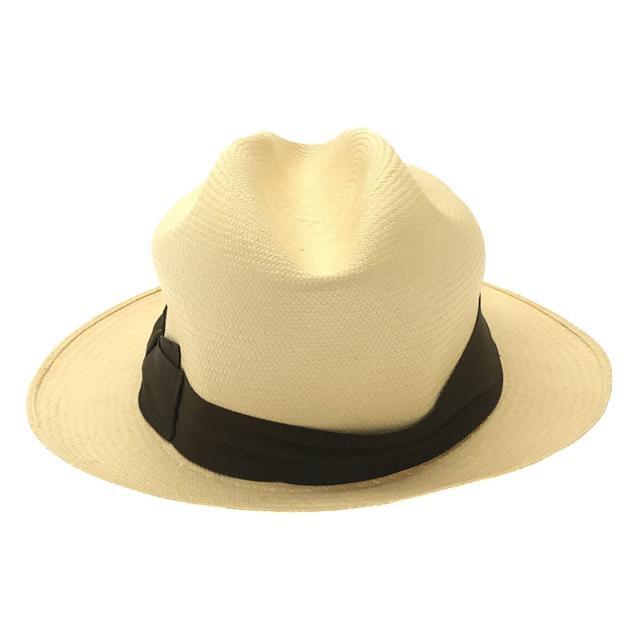 Borsalino(ボルサリーノ)の【新品】  Borsalino / ボルサリーノ | イタリア製  天然草 パナマハット 麦わら帽子 beige | 58 | ベージュ/ブラウン | メンズ メンズの帽子(その他)の商品写真