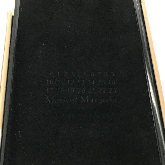 Maison Margiela / メゾンマルジェラ | S56UM0003  iPhone PHONE COVER 牛革 レザー ユニセックス アイフォン スマホ ケース カバー 箱有 | ブラウン メンズのメンズ その他(その他)の商品写真