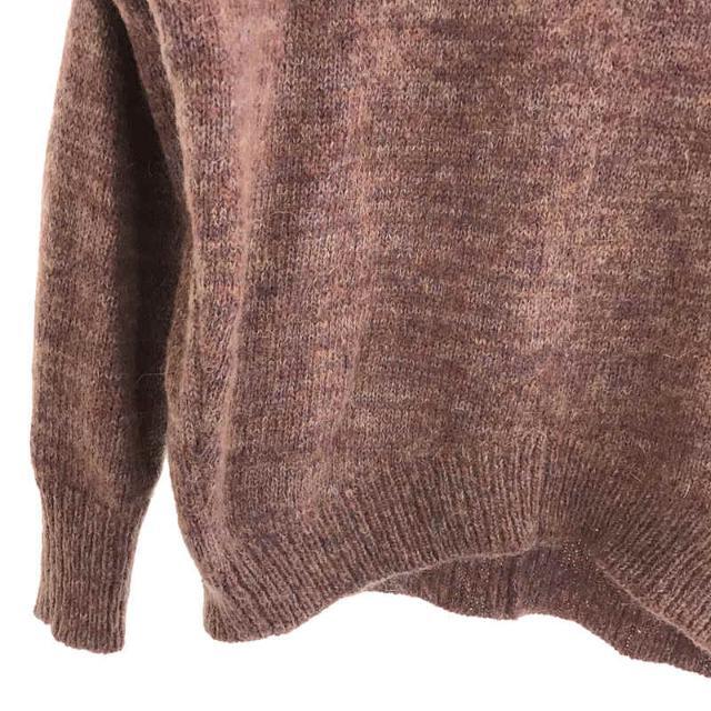 ISABEL MARANT ETOILE / イザベルマランエトワール | ウール ミックス ラウンドネック プルオーバー ニット セーター | 34 | ピンク | レディース