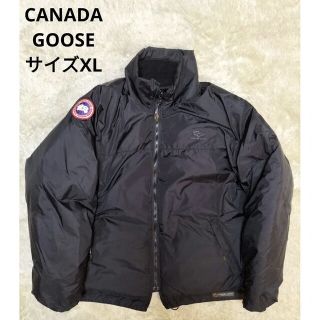 カナダグース(CANADA GOOSE)のCANADA GOOSE　カナダグース　ダウンジャケット　ブラック　メンズ　LL(ダウンジャケット)