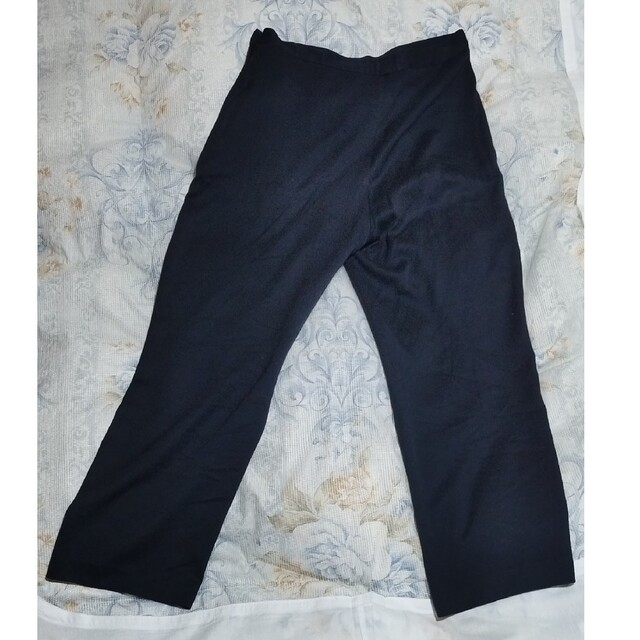 agnes b.(アニエスベー)のアニエスベー　黒　きれいめ　ゆったりパンツ レディースのパンツ(カジュアルパンツ)の商品写真